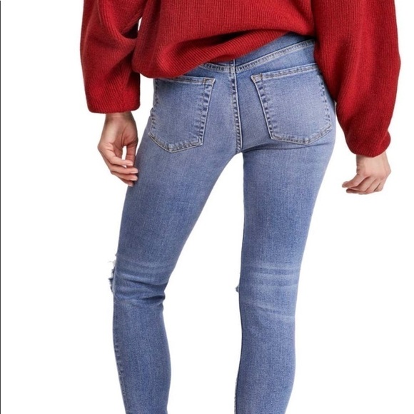 Free people ripped skinny jeans - Picture 2 of 9